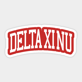Delta Xi Nu Graphic Sticker